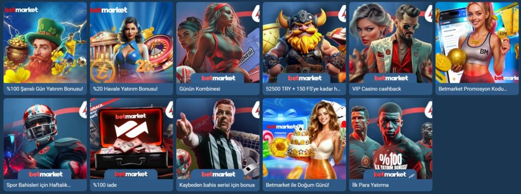 betmarket bonusları